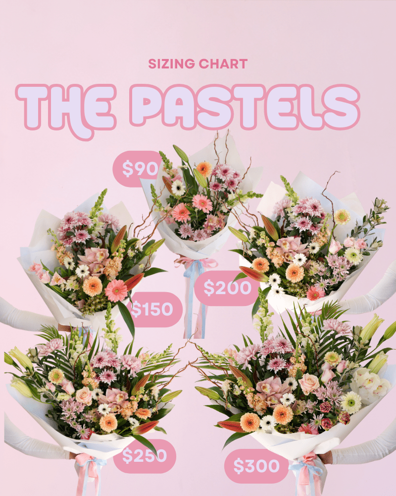 The Pastels - The Green Room Flower Company